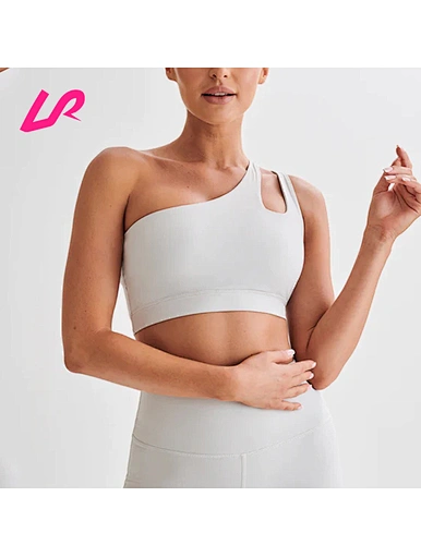 Cover up in style with our single shoulder bra. Designed for comfort and support, it's a must-have for any workout wardrobe. Shop now and stay ahead of the trend.